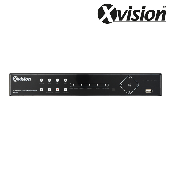 Xvision® 9-16 Channel Professional NVRs – AI-Powered 4K CCTV Recorders ...